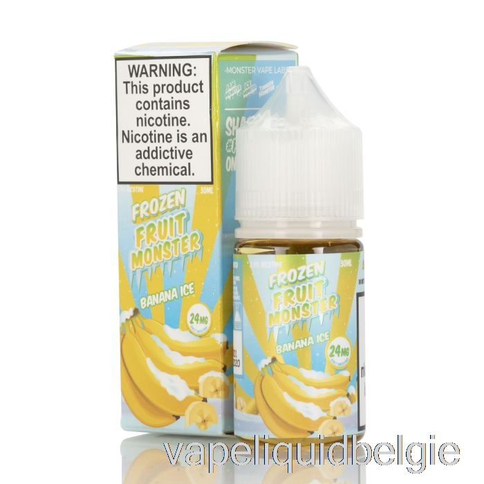 Vape Vloeibare Ijsbanaan - Bevroren Fruitmonsterzouten - 30 Ml 24 Mg